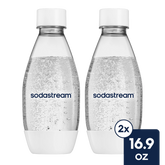 Sodastream Sparkling Water Bottle Twin Pack White 16.9 oz- final sale